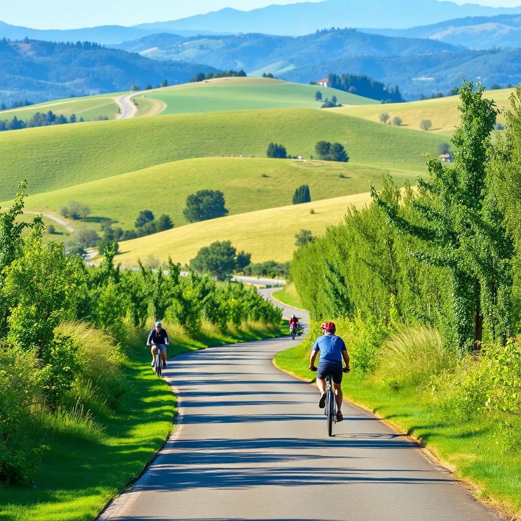 I migliori percorsi ciclabili intorno a Vacaville