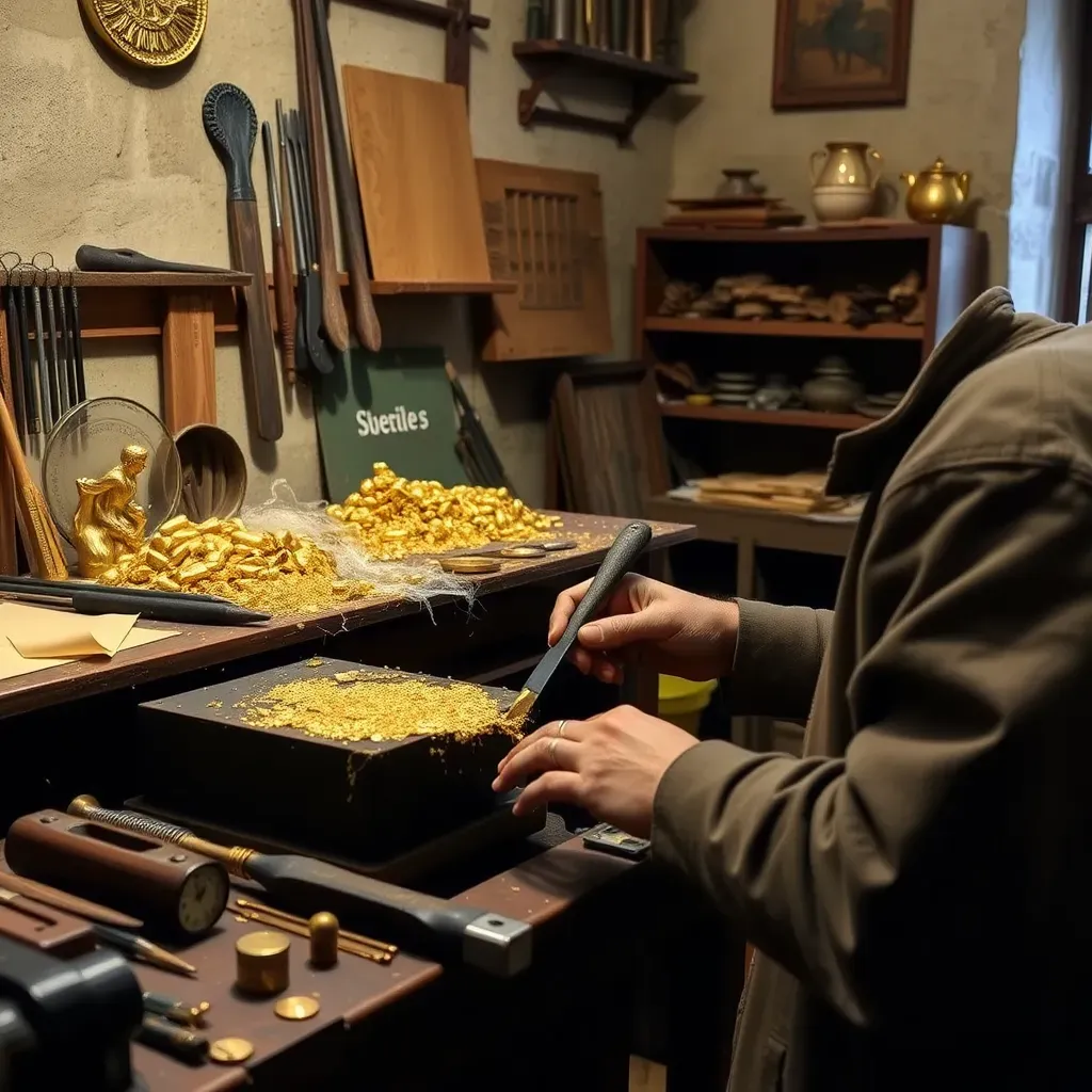 La Nobile Arte del Battiloro: Storia e Tradizione della Famiglia Manetti